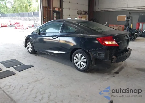2012 Honda Civic Lx z USA, uszkodzony, nr VIN 2HGFG3B53CH547118